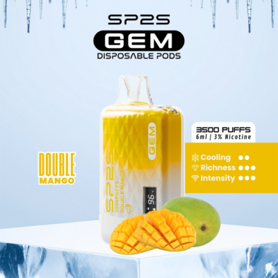 SP2S GEM Double Mango - Disposable Vape - Gambar 4