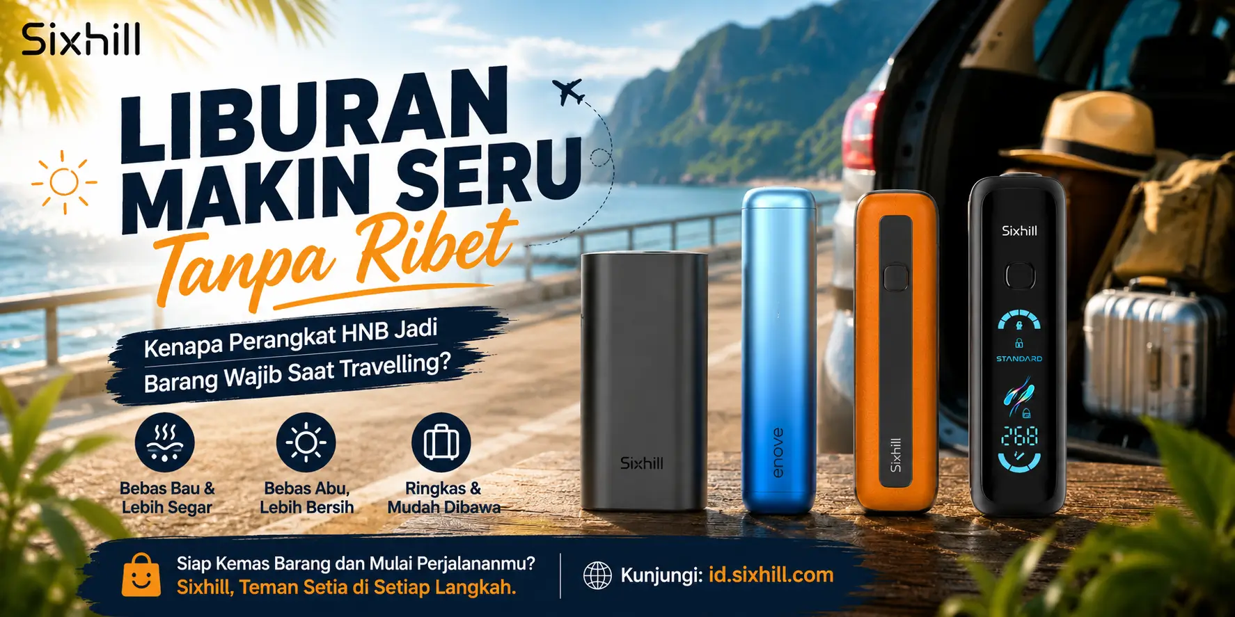 Liburan Makin Seru Tanpa Ribet