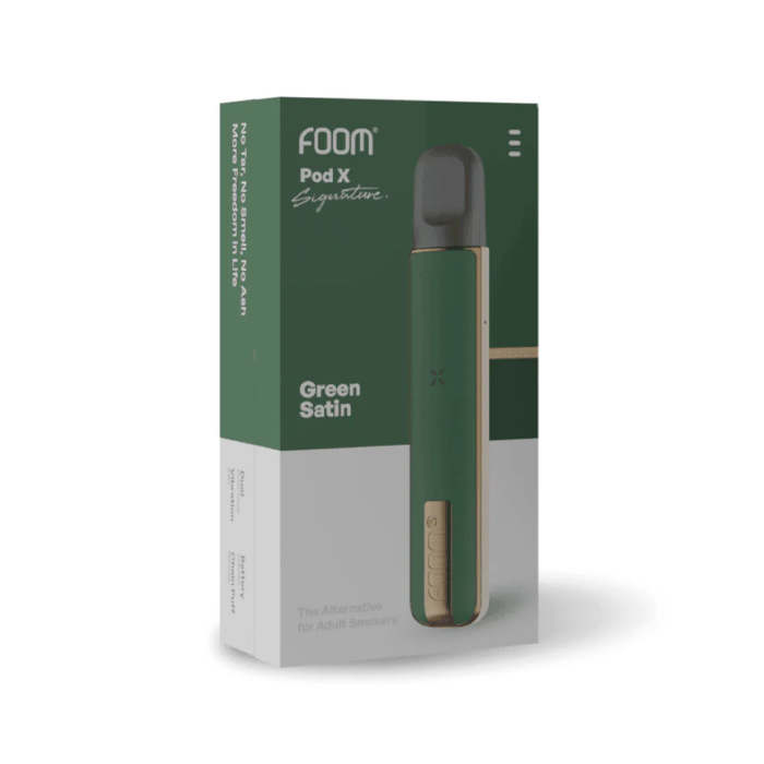 FOOM POD X Signature-Green Satin