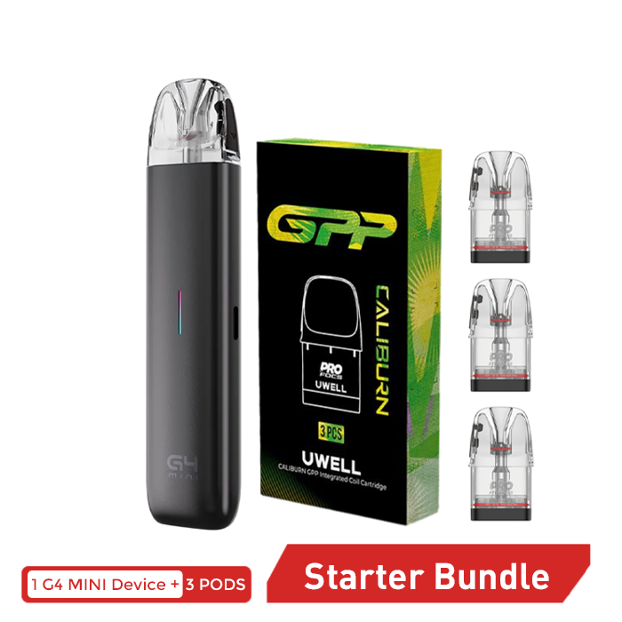 UWELL BUNDLING CALIBURN G4 MINI-Night Black