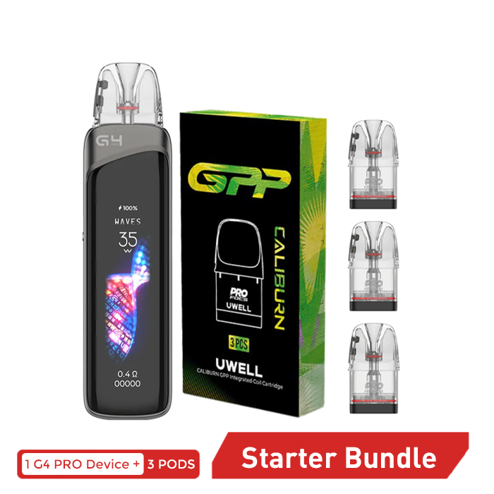 UWELL BUNDLING CALIBURN G4 PRO-Iron Gray